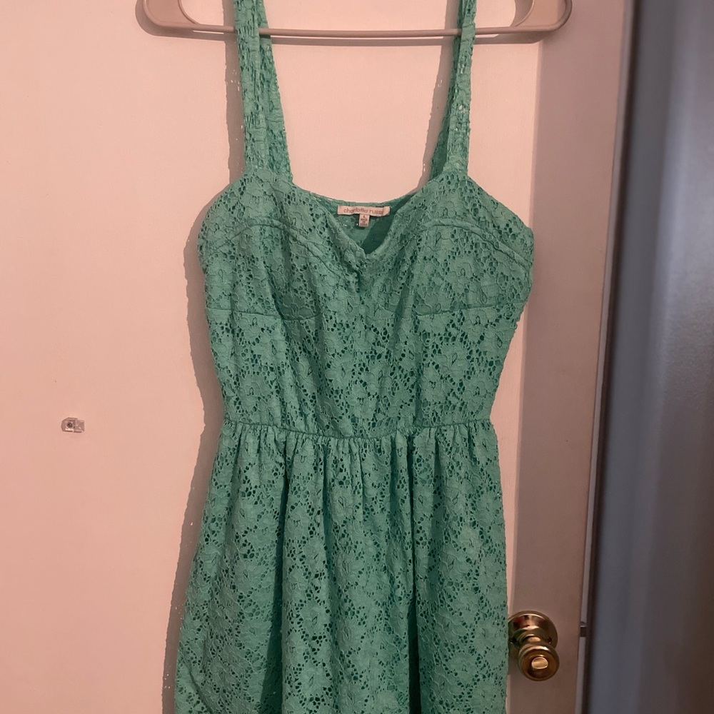 Charlotte Russe lace babydoll dress
